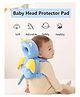 NeonateCare Baby Head Protector Backpack Baby Backpack Head Protection Pillow Toddler Walking Head Protector Baby Head Pillow( Blue feather)