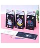 Muren  2 in 1 Watercolor Painting and scratch Book Pack of 3 (Random Design), Children Colorful Scratch Painting Paper DIY Scratch Sparkling Painting-Multicolor