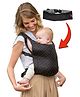 Infantino ZIP ERGONOMIC TRAVEL CARRIER (2-way) Black Birth to 24 Months