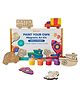 Shumee Paint Your Own Vehicle Magnetic Art Kit. 6years+, Pack of 6 Wooden Magnets, 6 Colors and a Brush.