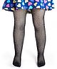 Kookie Kids Cotton Blends Knit Stockings with Crystal Detailing - Black