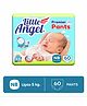 Little Angel Premier Pants Baby Diapers With Wetness Indicator New Born - 60 Pieces