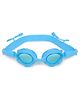 Uniquebuyin Premium Swimming Goggles with Engraved Water Species on Heads trap Along With Attach Earplug  -  ANY COLOR CAN BE SHIP ( Pack of 1)
