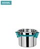 PddFalcon Stainless Steel Lunch Box EcoNxt Max Container 600ml, Sea Green