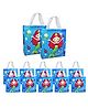 FunBlast Non-Woven Mermaid Print Gifting Bags - Pack of 12 Hand Bags