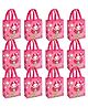 FunBlast Non-Woven Mermaid Print Gifting Bags - Pack of 12 Hand Bags Pink