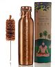 Sarveda 7 Chakras 500 ml Plain Copper Bottle