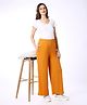 Bella Mama Knit Full Length High Coverage Rib Knit Pant Solid Colour - Mustard
