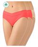 Inner Sense Organic Cotton Pack Of 3 Solid Anti Microbial Maternity Panties - Multi Colour