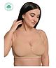 Inner Sense  Organic Cotton Solid Anti Odour Anti Microbial  Maternity Bra - Skin