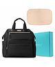 Motherly Evoke Diaper Bag for Mothers for Travel, Maternity Bag for Newborn Baby, Mother Travelling Bag, Multiple Pocket Water Resistant Hospital Bag for moms with Warranty & Offers (Black)