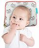 Motherly Mustard Pillow for Baby 0 to 6 Months | Adjustable Filling | Rai Seeds Head Shaping Pillow for New Born for Preventing Flat Head Syndrome (Cotton -  Cat Print)