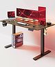 Artikel Electric Height Adjustable Table Diy Vintage Brown - Engineered Wood