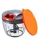Artikel Manual Chopper with Storage Lid Grey & Orange