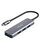 BYEASY USB C to USB Hub 4 Ports Silver