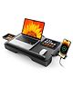 SAIJI Laptop Lap Desk, Portable Laptop Desk for Bed - Fits Up to 17