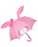 Fiddlerz Crab Umbrella for Kids Waterproof Lightweight Stylish 3D Design Crown Easy to Carry Pink