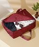 Hosta Homes  Under Bed Storage Parachute Material Zipper Bag Pack of 1 Mrn