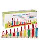 Bunie Wooden Calculation Self Learning Abacus Toy  Multicolour