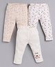 BABY GO Pack Of 3 Bear Printed Pajamas - Beige