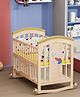 BabyTeddy 9 in 1 Patented Multifunctional Baby Crib, Baby Wooden Cot, Baby Bed Cradle, Rocker/Swing, Convertible Desk and Kid's Sofa with Mattress and Mosquito Net