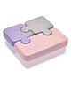 Melii Puzzle Container - 1 pack Purple, Grey & Pink