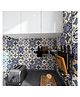 Jaamso Royals Multi Colour Mosaic Tile Design Self Adhesive Kitchen Wallpaper (200CM X 60 CM)