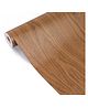 Jaamso Royals Brown Wooden Design Vinyl Peel and Stick Home Decor Wallpaper