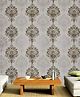 Jaamso Royals Golden & Cream Damask Wallpaper  Self-Adhesive  Peel and Stick