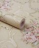 Jaamso Royals Cream & Pink Damask Wallpaper | Self-Adhesive | Peel and Stick