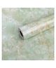 Jaamso Royals Green Marble Furniture PVC Vinyl Wallpaper
