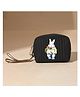 Muffa Bunny Printed Utility Kit- Black