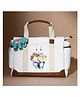 Muffa Baby Bunny Printed Diaper Bag White I