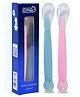 Littloo Baby Medicine Spoon (Blue & Pink) (Pack of 2) | Safe, Simple & Accurate Dosing Every Time