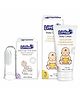 Littloo Combo of Finger Toothbrush and Baby Cream for (Toothbrush + Cream)