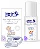 Littloo Silicone Baby Finger Toothbrush: Ideal for massaging & cleaning gums (Pack of 1) and Littloo Breathe Easy Roll-On for Kids | Relieves Cold & Nasal Congestion