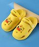 Babyoye Clogs with Backstrap Closure & Duck Applique - Yellow