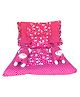 Safe n Cute Newborn Baby Cotton Rabbit Sleeping Bedding  Set (0-36 Months) Red