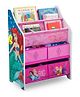 Disney Princess Book And Toy Organizer - Multicolour