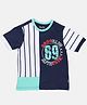 SpyBy Half Sleeves Text Printed Tee - Multi