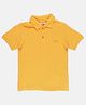 SpyBy Half Sleeves Solid Tee - Radiant Yellow