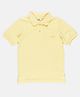 SpyBy Half Sleeves Solid Tee - Yellow
