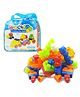 Kidsden Train Engine DIY 60+ Building Blocks  - Multicolor