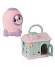 New Pinch  Rocket shape Theme Piggy Bank with Number Code Lock with Home Money Saving Plastic Coin Bank with Lock (color may vary )