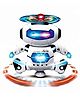 New Pinch Musical Naughty Robot with 3D Lights and Music - Multicolour