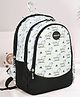 Novex Height 15 Inch SNUG-ON Puppy Printed Kids School Bag For Boys/Kids Backpack - Cream