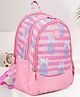 NOVEX SNUG-ON Pine Apple Printed Kids School Bag For Girls/Kids Backpack - (Pink, 15 Inch)