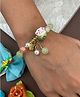 Digital Dress Room  Cat & Stone With Latkan Bracelet Rakhi