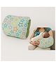 NeonateCare Cozy Nursing Baby Arm Pillow for Cradle Gift for Novice Mothers: Head Support Pillow Anti-Spitting Breastfeeding and Bottle Feeding Nursing Arm Pillow  - Green Star Printed