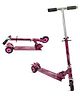 Zyamalox Robust Metallic 3-Wheel Scooter for Kids with Height Adjustment - Kids Kick Scooter pink Color (Pink)